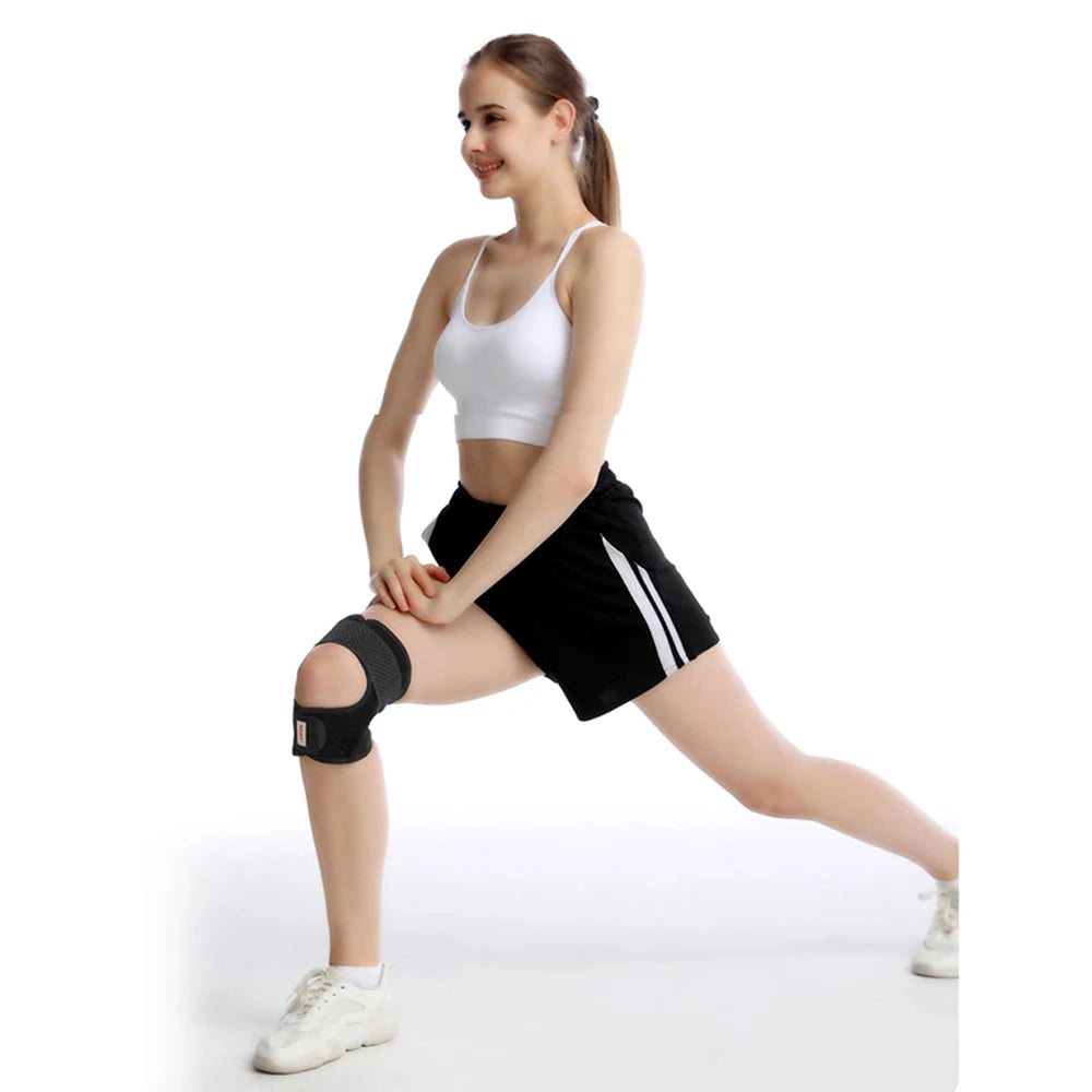 Knee Brace with Side Stabilizers for Meniscus, ACL/MCL & Arthritis Pain Relief