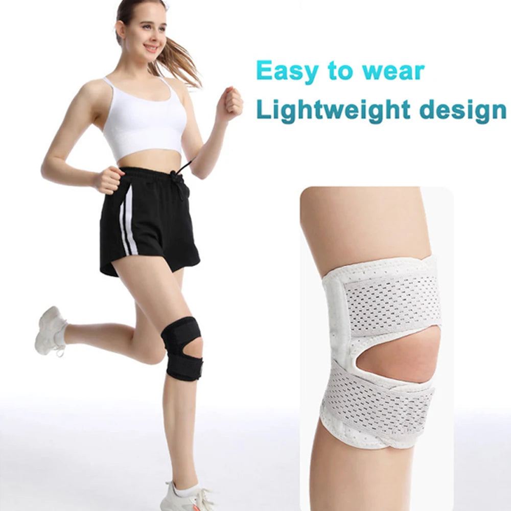 Knee Brace with Side Stabilizers for Meniscus, ACL/MCL & Arthritis Pain Relief
