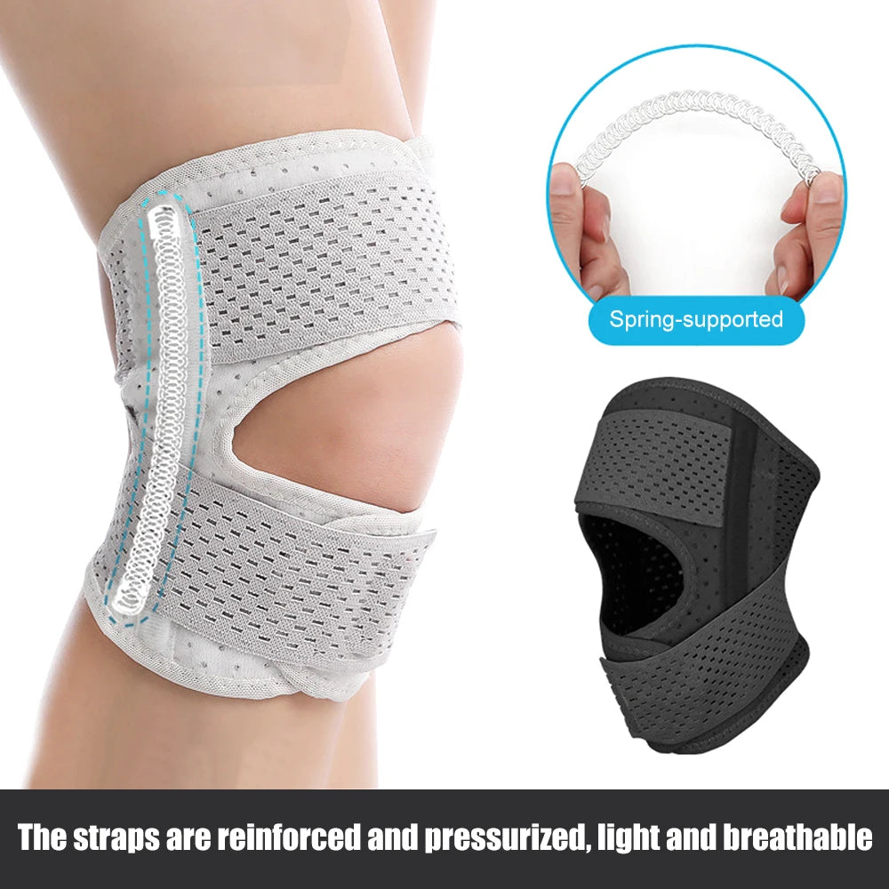 Knee Brace with Side Stabilizers for Meniscus, ACL/MCL & Arthritis Pain Relief