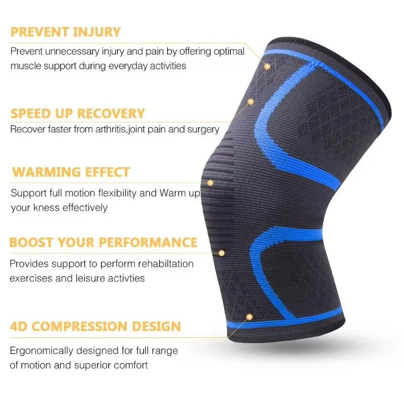 Knee Brace Compression Sleeve – Pain Relief for Meniscus & Arthritis