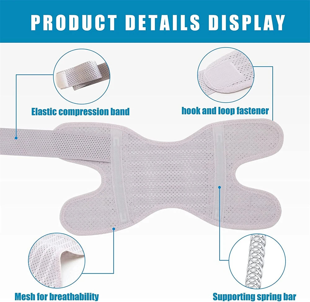 Knee Brace with Side Stabilizers for Meniscus, ACL/MCL & Arthritis Pain Relief