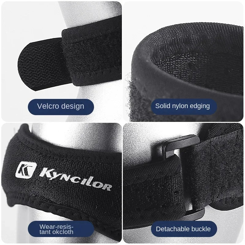 Adjustable Patella Knee Strap for Sports & Training Silica Gel Knee Tendon Strap Protector