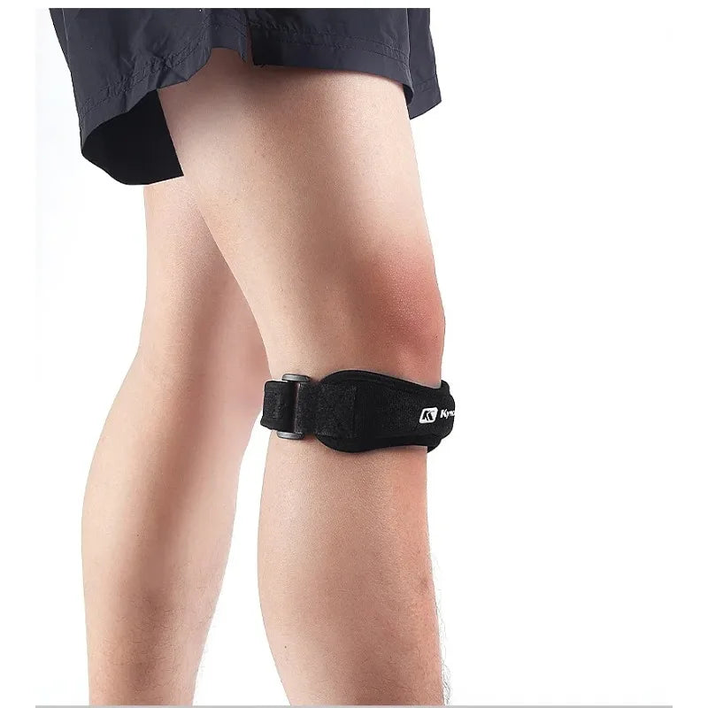 Adjustable Patella Knee Strap for Sports & Training Silica Gel Knee Tendon Strap Protector