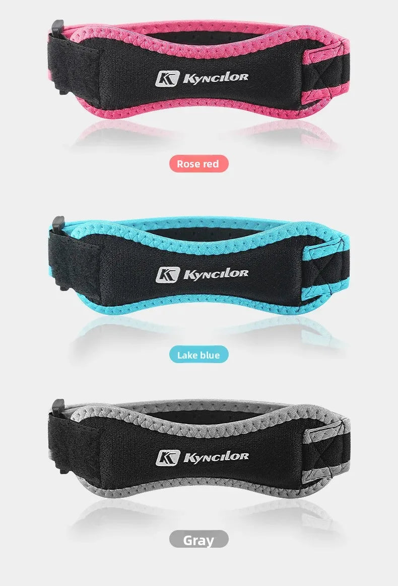 Adjustable Patella Knee Strap for Sports & Training Silica Gel Knee Tendon Strap Protector
