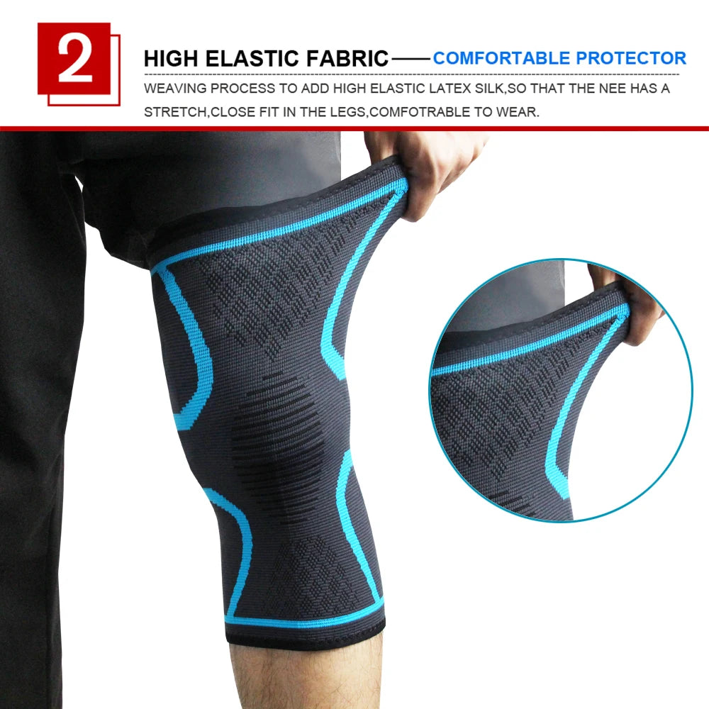 Knee Brace Compression Sleeve – Pain Relief for Meniscus & Arthritis