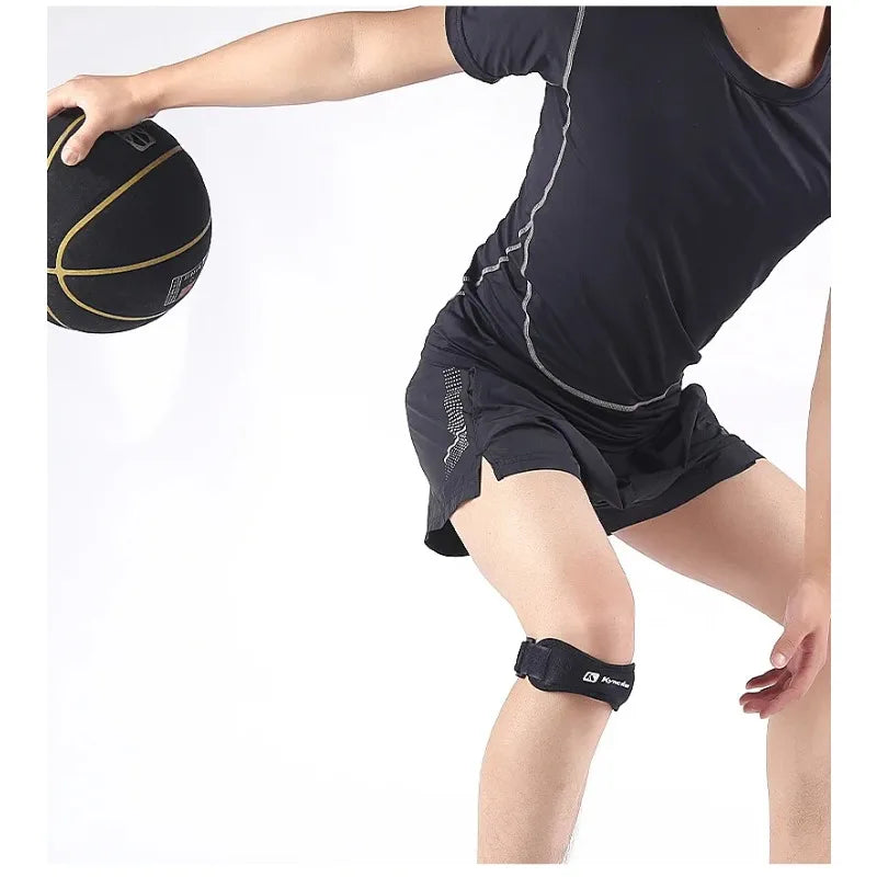 Adjustable Patella Knee Strap for Sports & Training Silica Gel Knee Tendon Strap Protector
