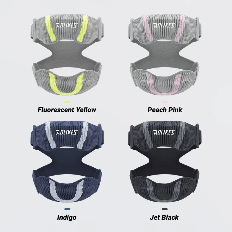 Silicone Pad Patella Strap for Adjustable Compression & Stability