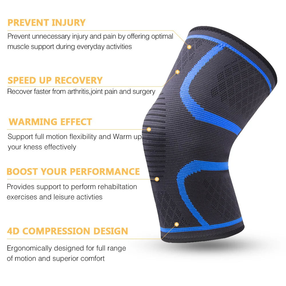Knee Brace Compression Sleeve – Pain Relief for Meniscus & Arthritis