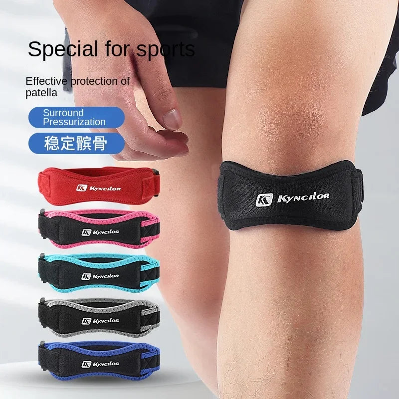 Adjustable Patella Knee Strap for Sports & Training Silica Gel Knee Tendon Strap Protector