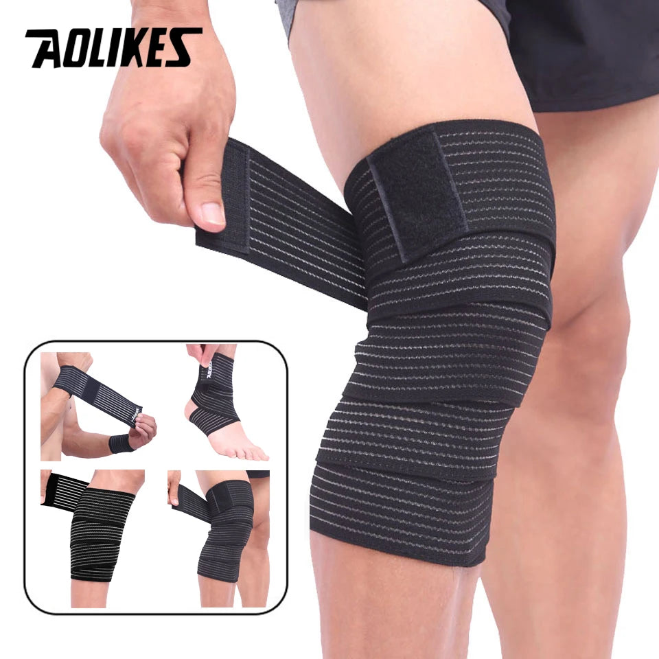 AOLIKES Compression Knee & Elbow Brace – Sports Support Wrap