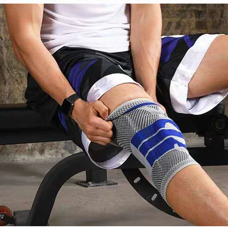 Silicone Knee Brace Sleeve for Arthritis & Joint Support
